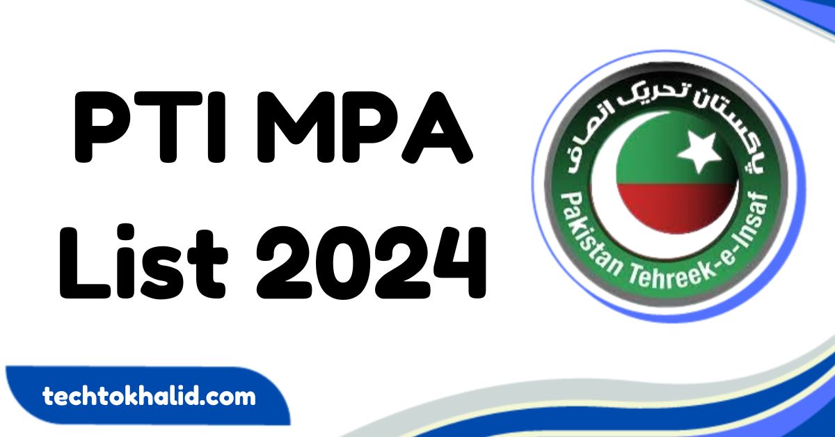 PTI MPA List 2024